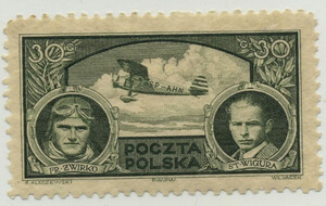 259 ząbkowanie 11½ , W.II.L czysty**Zwycięzcy Challenge'u F.Żwirko i S.Wigura