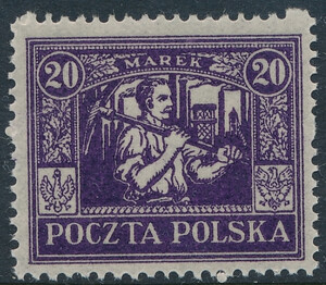 0158 b fioletowy papier cienki gładki czyste** Wydanie dla Górnego Śląska