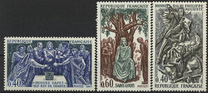 Francja Mi.1604-1606 czyste**