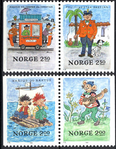 Norwegia Mi.0914-917 czyste**