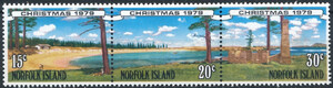 Norfolk Island Mi.0234-236 pasek czyste** 