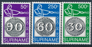 Surinam Mi.1450-1452 czyste**