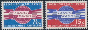 Antillen Nederlandse Mi.0086-87 czysty**