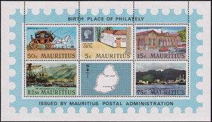 Mauritius Mi.0366-370 Blok 3 czysty**