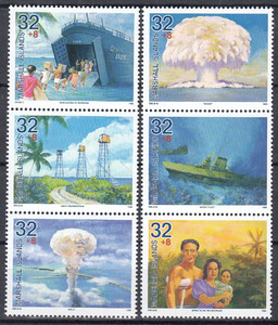 Marshall - Islands Mi.0723-728 paski czyste**