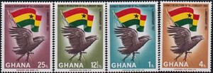Ghana Mi.0283-286 A czyste**