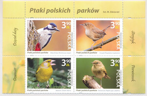 5366-5369 czwórka napisy polskie czyst3** Ptaki polskich parków