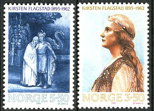 Norwegia Mi.1183-1184 czyste** znaczki