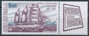 French Antarctic Territory Mi.0195 przywieszka czyste**