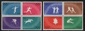 1022-1029 B w czwórkach czyste** XVII Igrzyska Olimpijskie w Rzymie