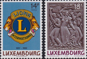 Luksemburg Mi.1295-1296