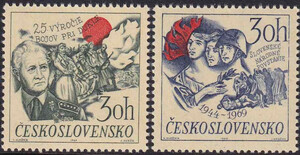 Czechosłowacja Mi 1890-1891 czyste**