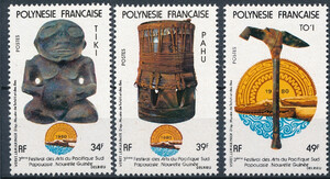 Polynesie Francaise Mi.0309-311 czyste** 