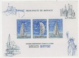 Monaco Mi.1571-1575 czyste**