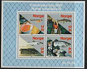 Norwegia Mi.0975-978 Blok 8 czysty**
