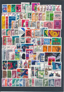 Bundesrepublik Deutschland zestaw znaczków kasowane