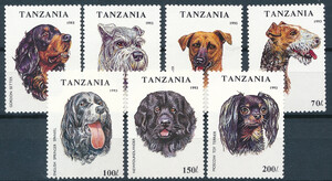 Tanzania Mi.1599-1605 czyste**