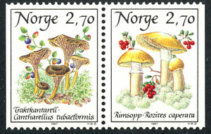 Norwegia Mi.0969-979 czyste** znaczki
