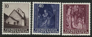 Liechtenstein 0445-447 czyste**