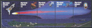 Marshall - Islands Mi.0062-66 pasek czyste**
