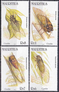Mauritius Mi.0949-952 czyste**