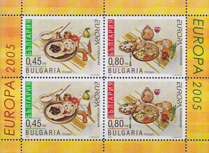 Bułgaria Mi.4704-4705 A arkusik czysty** Europa Cept