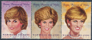 Marshall - Islands Mi.0873-875 pasek czyste**