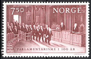 Norwegia Mi.0913 czysty** znaczek