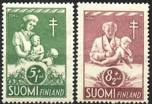 Finlandia Mi.0326-327 czyste**
