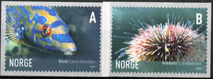 Norwegia Mi.1589-1590 czyste** znaczki