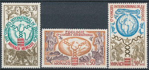 Monaco Mi.1051-1053 czyste**
