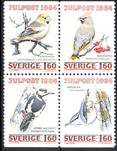 Szwecja Mi.1307-1310 czwórka czysty**