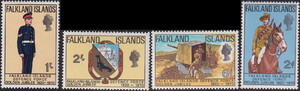 Falkland Islands Mi.0183-186 czyste