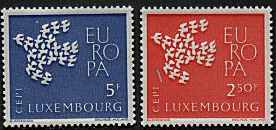 Luksemburg Mi.0647-648 czyste** Europa Cept