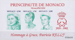 Monaco Mi.2715-2717 Blok 87 czysty**