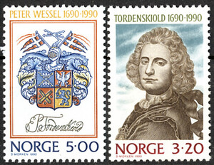 Norwegia Mi.1048-1049 czyste** znaczki