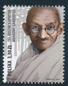 5012 czysty** 150. rocznica urodzin Mahatmy Gandhiego