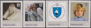 Swaziland Mi.0403-406 czyste**