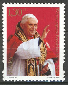 4091 czysty** Wizyta Papieża Benedykta XVI