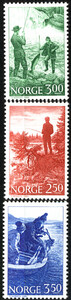 Norwegia Mi.0899-901 czyste** znaczki