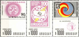 Urugwaj Mi.1344-1346 czyste**