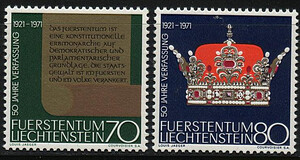 Liechtenstein 0546-547 czyste**