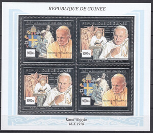 Guinea Mi.3981-3984 arkusiki czyste**