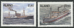 Aland Mi.0131-132 czyste** znaczki