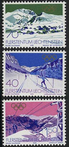 Liechtenstein 0735-737 czyste**