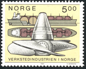 Norwegia Mi.1061 czyste** znaczek