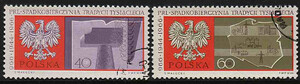 kasowane 1590-1591 Tysiąclecie Państwa Polskiego