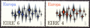 Irlandia Mi.0276-277 czyste** Europa Cept