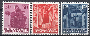 Liechtenstein 0424-426 czyste**