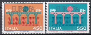 Włochy Mi.1886-1887 czyste** Europa Cept